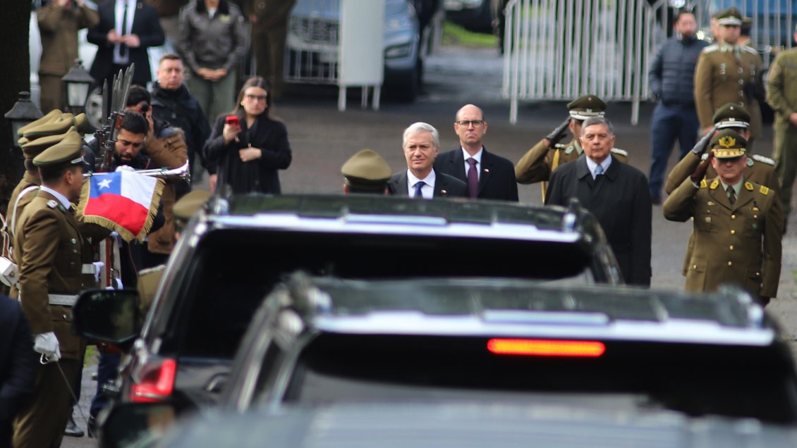 Presidente Kast participó en responso del cabo Marcos Cosme en Temuco