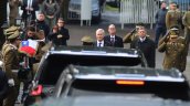 Presidente Kast participa en responso del cabo Marcos Cosme en Temuco