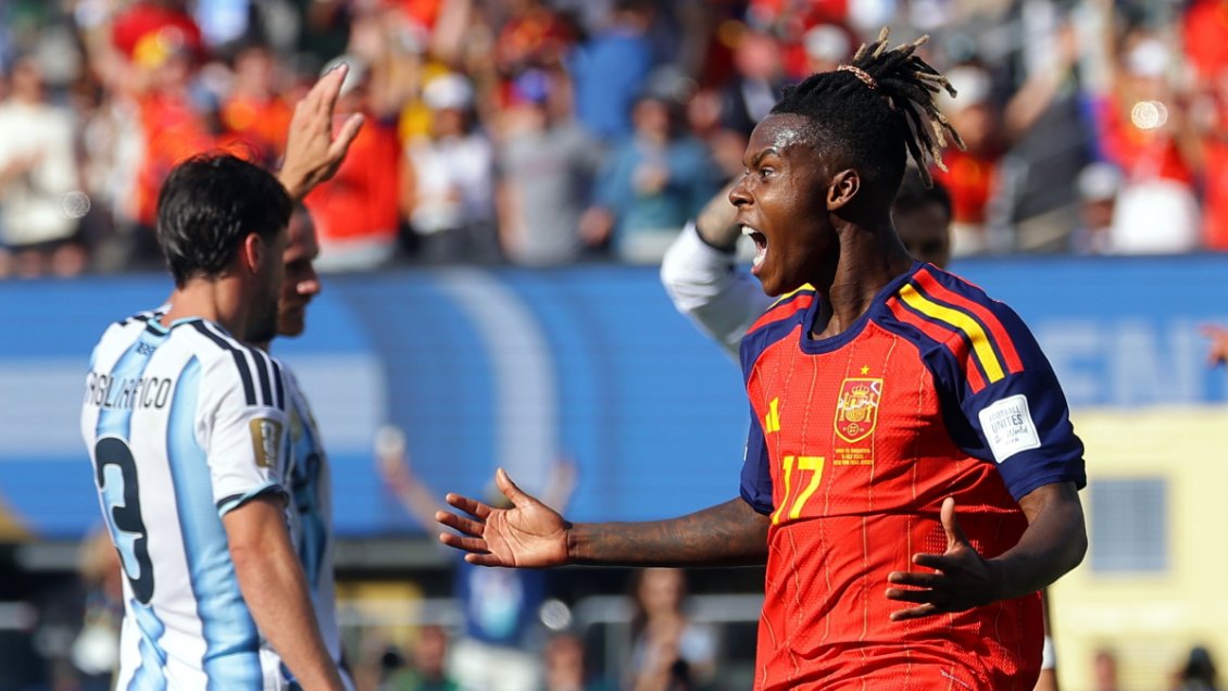 ¿Por qué fue anulado el gol que anotó Nico Williams en la final con Argentina?