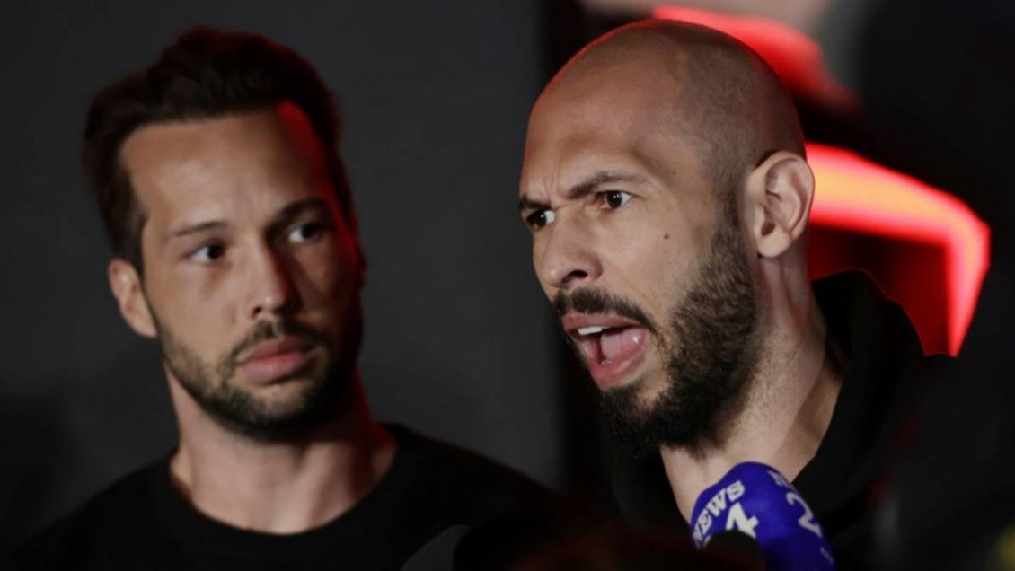 Por violación y trata de personas: Arrestan a los controvertidos influencers Andrew y Tristan Tate