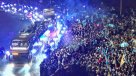 La calurosa bienvenida al equipo argentino pese a la derrota en la final del Mundial