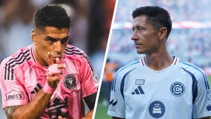 Luis Suárez amargó el debut de Lewandowski en la MLS en triunfo de Inter Miami sobre Chicago Fire