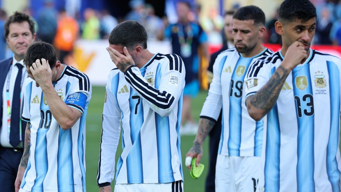 Hinchas argentinos comenzaron a juntar firmas para repetir la final del Mundial