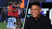 Ronaldo Nazario destacó el dominio de España sobre Argentina en la final: 