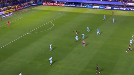   [VIDEO] Paredes asistió y Merentiel marcó para Boca ante O'Higgins en la Sudamericana 