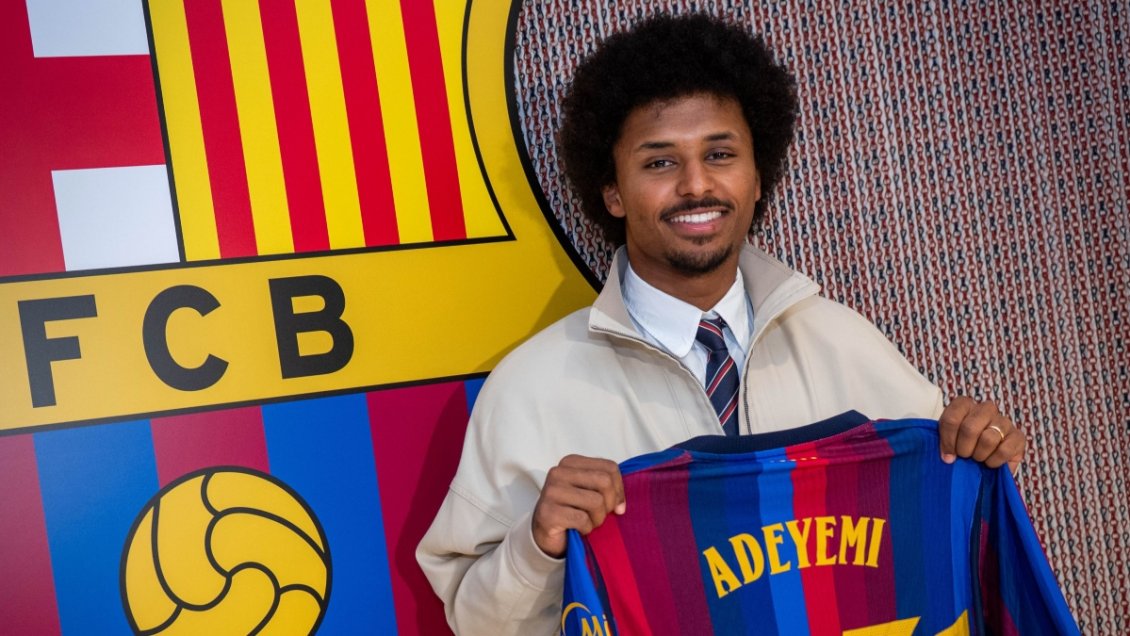 Es conocido de Flick: FC Barcelona oficializó el fichaje de Karim Adeyemi