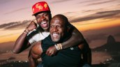 El inesperado encuentro entre Vinicius y Terry Crews que arrasa en redes