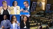 Bachelet debate con los otros cinco candidatos a liderar la ONU