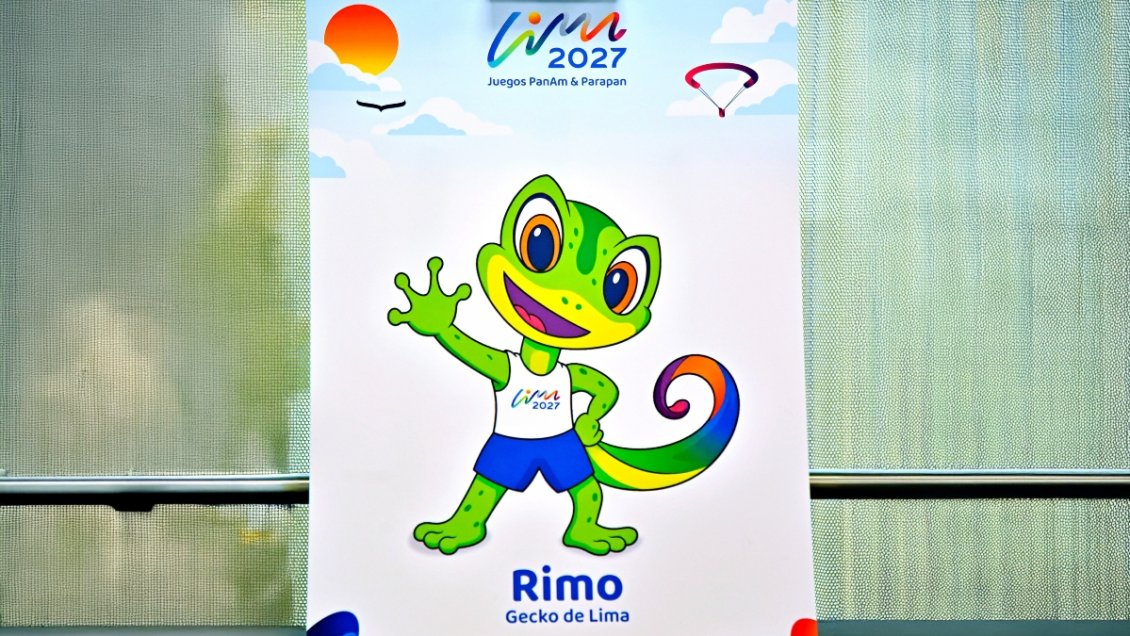   Un colorido gecko será la mascota de los Panamericanos de Lima 2027 