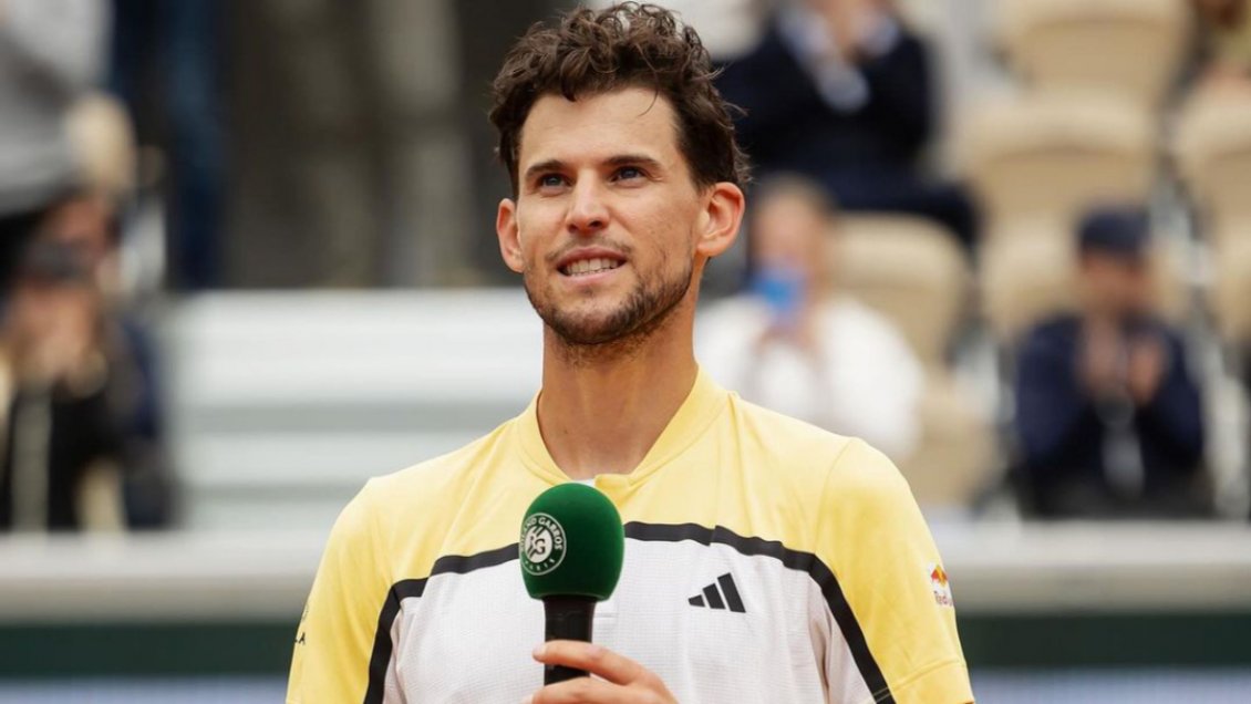 Dominic Thiem cambió la raqueta por el balón y se convirtió en futbolista