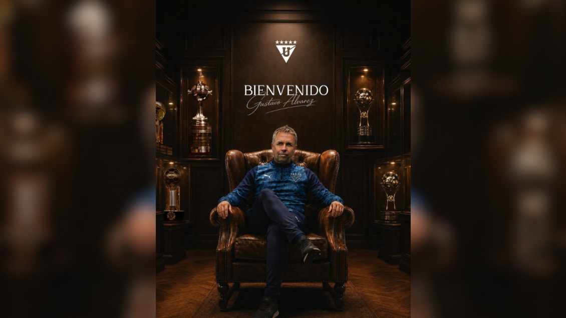 LDU de Quito publicó mensaje que irritó a hinchas de la U en presentación de Gustavo Alvarez