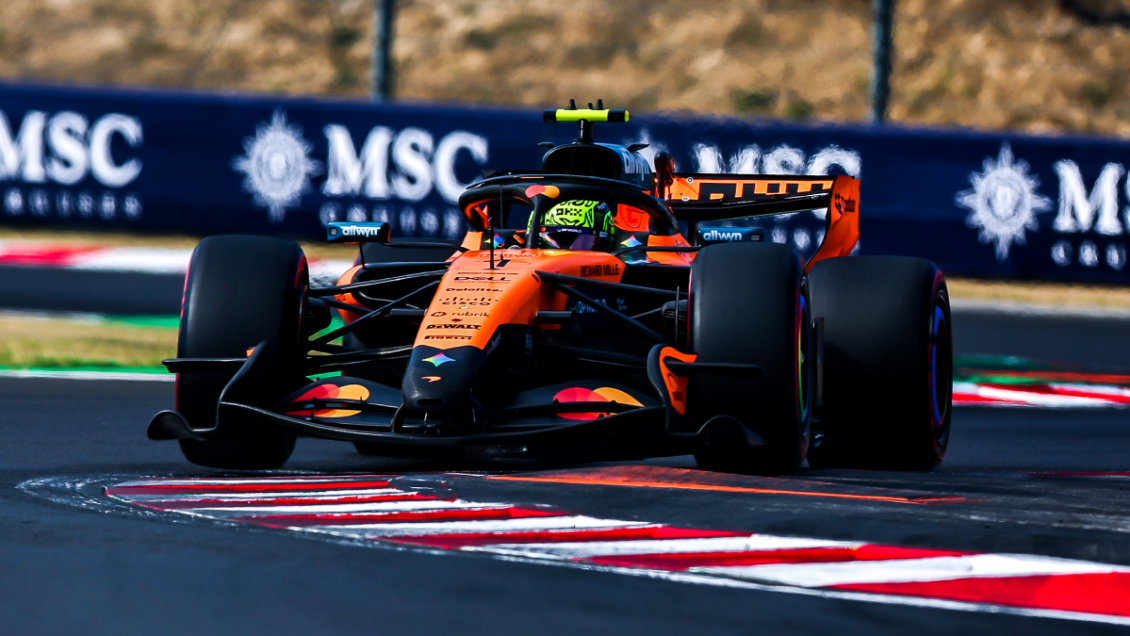 Lando Norris se desahogó en el GP de Hungría con su primer triunfo del año