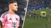 Inter Miami informó que el delantero Berterame está consciente tras fuerte golpe y salida en ambulancia