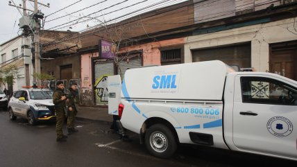   Carabineros investiga muerte de una persona en Barrio Franklin 