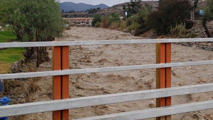 Senapred decretó Alerta Roja para seis comunas de Ñuble por peligro de desborde de ríos