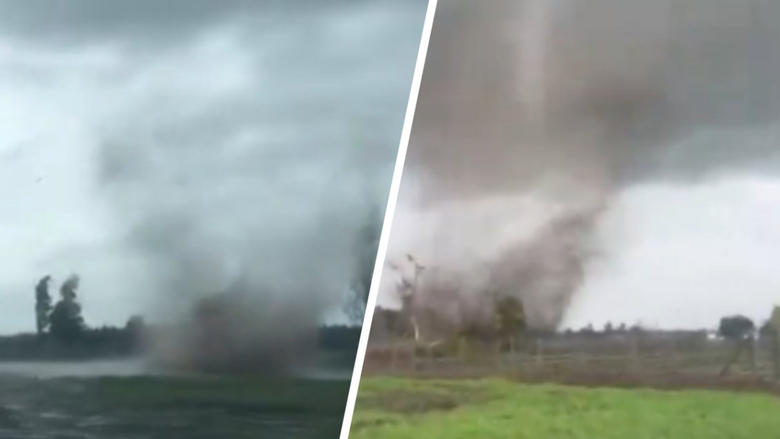 Tornado causó daños en cuatro comunas de la Región de Ñuble y dejó al menos un herido