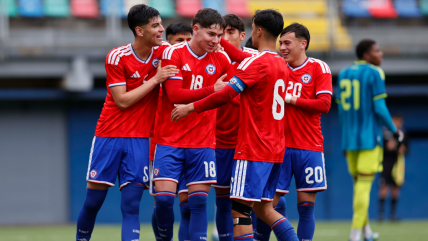   La Roja goleó a Colombia en amistoso preparativo para el Mundial Sub 17 