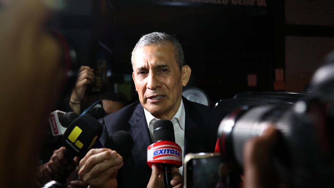 Ollanta Humala salió en libertad tras anulación de condena por lavado de activos