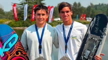   Chilenos lograron doble podio en el World Series de Esquí Náutico de Calgary 