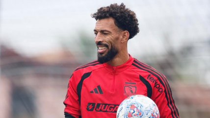 Vozinha y su primer día en Colo Colo: 