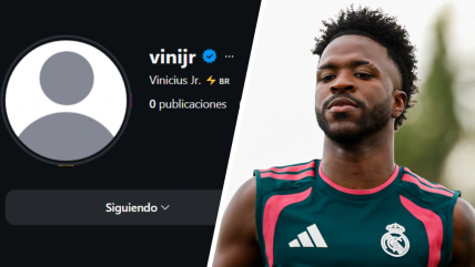   ¿Una señal? Vinícius Jr. borró todas sus fotos y contenido en Instagram 