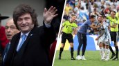 Javier Milei y la selección argentina: Se merecían un festejo, pero entiendo su dolor