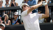 Joaquín Niemann arrancó como único puntero en el LIV Golf de Nueva York