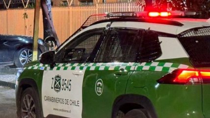 Conductor de aplicación fue baleado en encerrona en Santiago Centro