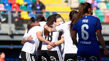   Colo Colo afirmó su liderato en la Liga Femenina tras ganar el Superclásico a la U 