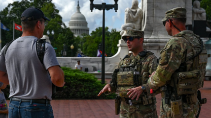   Washington D.C. cumple un año bajo el despliegue de la Guardia Nacional, el único vigente en EE.UU. 