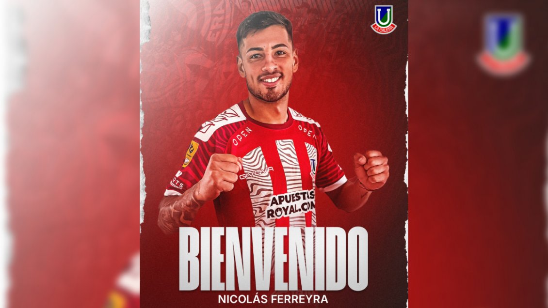 Unión La Calera se reforzó con el delantero argentino Nicolás Ferreyra