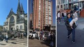 Imágenes del terremoto en Colombia: derrumbe de edificios y evacuaciones