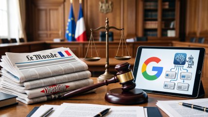Periódicos franceses demandan a Google por resúmenes hechos con IA