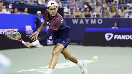   Alejandro Tabilo conoció su camino en el Masters 1.000 de Cincinnati 