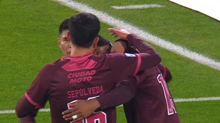   Matías Sepúlveda aportó con una asistencia en el triunfo de Lanús sobre Talleres en el Clausura 