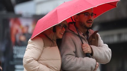 Santiago tendrá su jornada de lluvia más intensa este sábado