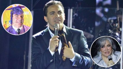   Cristian Castro se graduó del colegio a los 51 años: su madre fue a la ceremonia con tanque de oxígeno 
