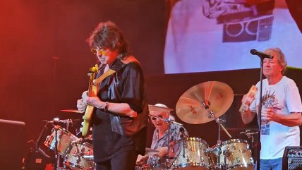   Ritchie Blackmore tocó con Deep Purple tras 33 años 