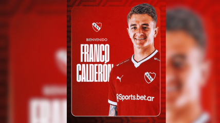   Adiós en la U: Independiente oficializó a Franco Calderón como refuerzo 