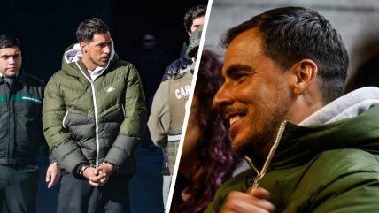 Esposado y sonriente: Camilo Huerta enfrenta su formalización