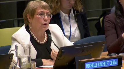 Nueva votación informal de ONU: Bachelet quedó séptima entre ocho candidatos