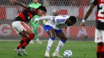 Erick Pulgar y Flamengo sufrieron con la remontada de Cruzeiro en el Brasileirao