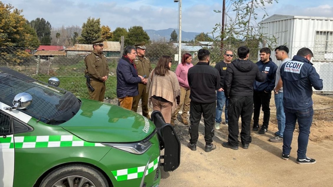 Violento asalto en fundo agrícola de Pichidegua: Guardia fue baleado y está en riesgo vital