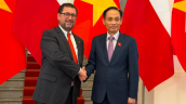 Canciller viajó a Vietnam y se reunió con su homólogo para 