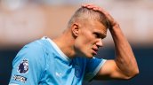 [VIDEO] ¿Perdió los poderes? Haaland se cortó el pelo y erró inmejorable ocasión para Manchester City