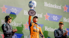 Lando Norris trepó en la Fórmula 1 con su festejo en Países Bajos
