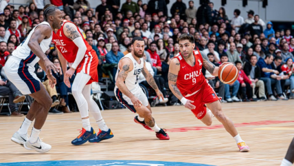   Chile sucumbió ante el poderío de Estados Unidos en las Clasificatorias al Mundial de Baloncesto 