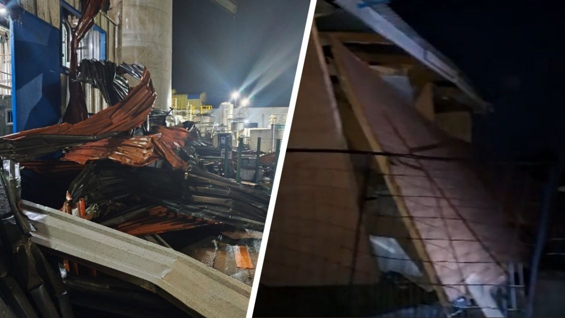 Vientos tornádicos causaron daños y cortes de luz en Ñuble