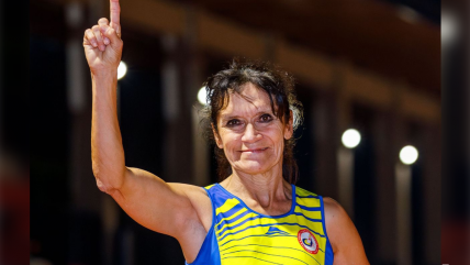   La chilena Sara Montecinos revalidó su título mundial Master de 200 metros planos 