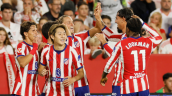Atlético de Madrid frenó la racha triunfal de Sevilla de Gabriel Suazo en La Liga